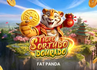 FatPanda : Tigre Sortudo Dourado - HUNIAN138