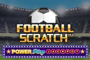 Playtech : Football Scratch PowerPlay Jackpot - HUNIAN138