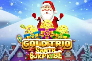 Playtech : Gold Trio: Santa Surprise - HUNIAN138
