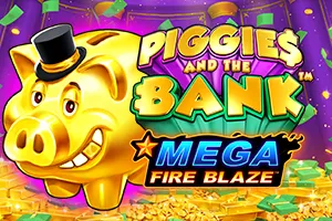 Playtech : Mega Fire Blaze: Piggies and the Bank™ - HUNIAN138