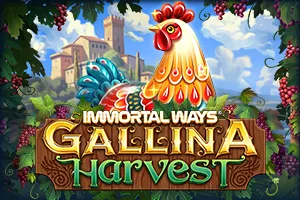 Playtech : Immortal Ways Gallina Harvest - HUNIAN138