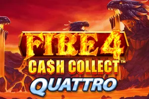 Playtech : Fire 4: Cash Collect Quattro - HUNIAN138
