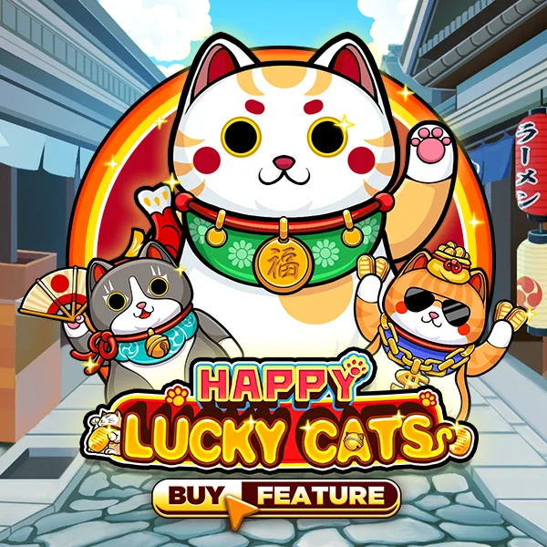 Microgaming : Happy Lucky Cats - HUNIAN138