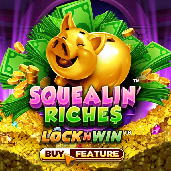 Microgaming : Squealin Riches - HUNIAN138