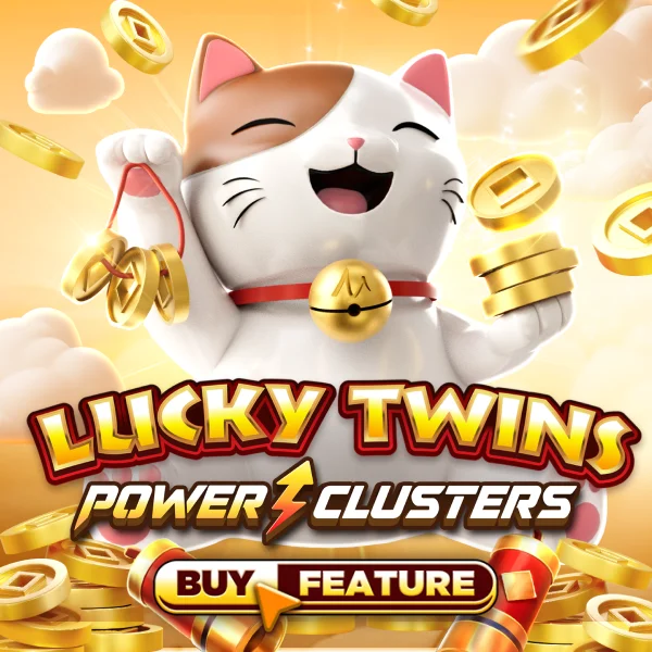Microgaming : Lucky Twins PowerClusters - HUNIAN138