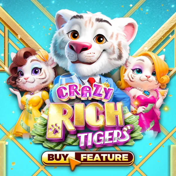 Microgaming : Crazy Rich Tigers - HUNIAN138